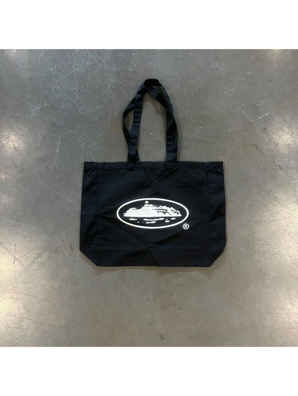 Corteiz Canvas Tote Black